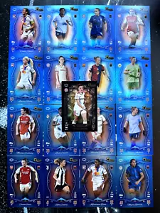TOPPS MATCH ATTAX 2024/25 - AGGIORNAMENTO REGINE D'EUROPA - SET COMPLETO (17 CARTE) - Foto 1 di 5