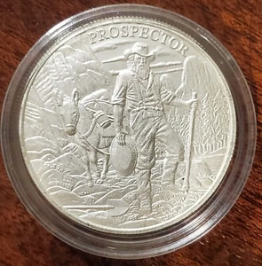 Schürfer 2018 1 oz .999 Feinsilbermedaille - Bild 1 von 5