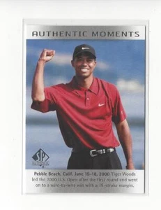 2014 SP Authentic #52 Tiger Woods (Authentic Moments) - Picture 1 of 1