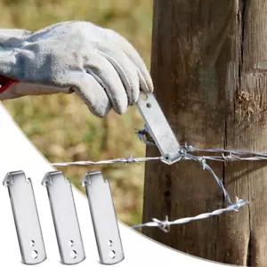 Fence Wire Twister For T Post Clips Barb Twisting Tool Wire Stripper Tool - Picture 1 of 10