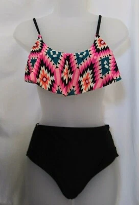 Parte inferior de bikini negra Xhilaration talla S/P Bekini Multi & Love Your Assets talla S Foto 1 de 4