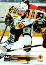 Tim Erixon 2010-11 Swedish SHL Elitset Green Parallel