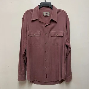 Camisa De Colección The Territory Ahead Roja Tejida Manga Larga Botón Para Hombres XL Senderismo - Imagen 1 de 5