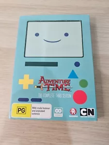 Adventure Time Season 3 Third Series DVD 2011 Region 4 PAL Cartoon Network - Picture 1 of 6