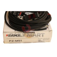 KEYENCE PZ-M51 PZM51 PHOTOELECTRIC SENSOR SWITCH AMPLIFIER TRANSMISSIVE PLC NEW