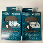 NEW! 2 Pairs Dupont Seal Skinz XLarge Insulated Waterproof Socks Brown