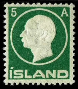 1912 Iceland #92 Frederick VIII - OGNH - F/VF - CV $85.00 (ESP#3180) - Picture 1 of 1