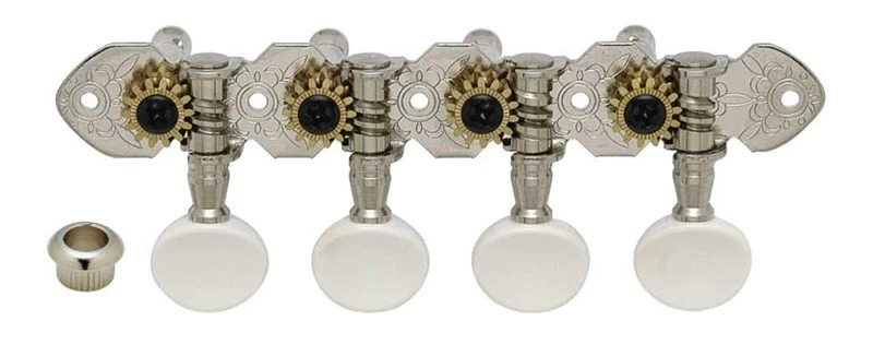 NEW - Gotoh M-120 "A" Style Tuning Keys For Mandolin - NICKEL - Image 1 of 1