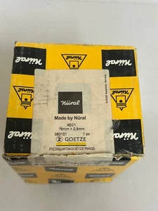 4 PCSX NURAL PISTONS 87-307007-10 A350777 OS DIA 76.50 MM FOR ISUZU/OPEL - Picture 1 of 6