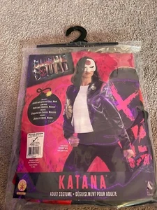 *Suicide Squad Katana Asian Ninja Samurai Warrior Licensed Womens Halloween Kit - Picture 1 of 1