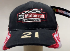 RICKY RUDD MOTORCRAFT RACING TEAM FORD #21 NASCAR cap baseball new - Picture 1 of 11