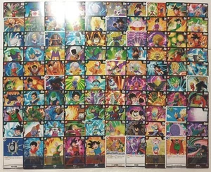 Lote de 100 Super Juego de Cartas Dragon Ball Japonés Juego de Cartas Mundo Fusión Juego de Cartas TCG - Imagen 1 de 2