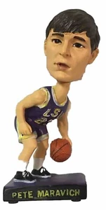 PISTOL PETE MARAVICH MINI BOBBLEHEAD BOBBLE HEAD LSU LOUISIANA STATE UNIVERSITY - Picture 1 of 13