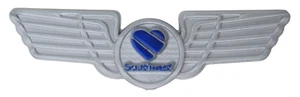 NEW 25-PACK Southwest Airlines Kids Junior Pilot Wings Plastic Stick-On Adhesive - Picture 1 of 11