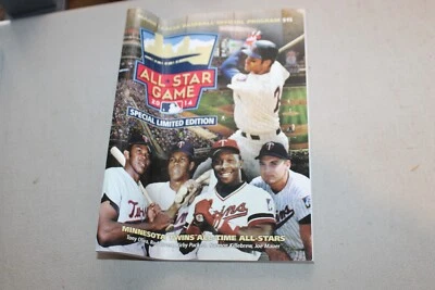2014 MLB All Star Game Limited Edition Program -Joe Mauer/Twins All Stars Cover - Image 1 of 4