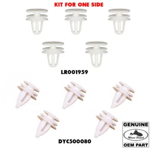 LAND ROVER PLASTIC SILL CLIP SET RANGE 03-09 DYC500080 x5 LR001959 x5 ROV0170 OE - Bild 1 von 1