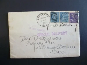 USA Prexie Issue Special Delivery Cover with Auxiliary Markings - See Images - Bild 1 von 8