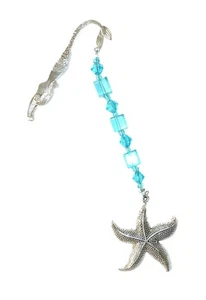 ★ DIY ★ Lesezeichen ★ Seitentrenner ★ SEESTERN ★ aquablau ★ - Imagen 1 de 1