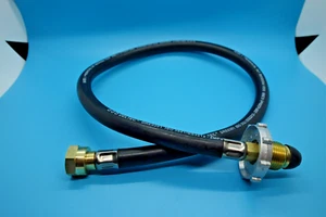 PROPANE PIGTAIL HAND WHEEL 0.75m 75cm CHANGEOVER M20 EN16436 Caravan Motorhome - Picture 1 of 6