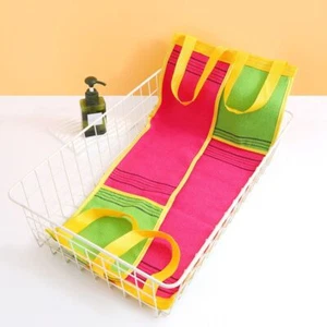 3Pcs Peeling Massage Scrubbing Towel Stain Removal Shower Back Glove Women Men - Picture 1 of 12