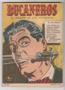 BUCANEROS 25 EL GIGANTE DE LAS HISTORIETAS MAYO 1953 ED. BOIS ARGENTINA - Picture 1 of 1