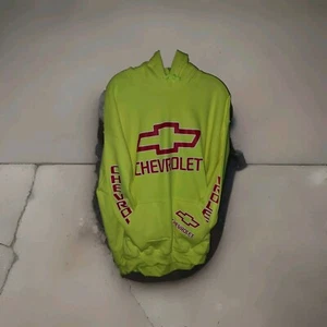 Neu XL Chevrolet Hoodie Pullover Erwachsene Large grün Pulli (offiziell lizenziert) - Bild 1 von 5