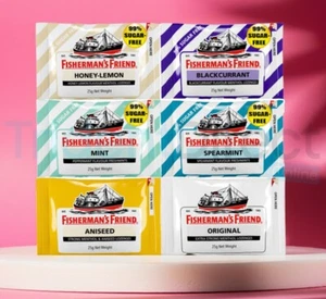 Fisherman's Friend Freshmints Lozenges 6/12x 25g Halal Kosher Vegan Gluten Free - Bild 1 von 19