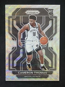 2021-22 Panini Prizm Cameron Thomas Silver Wave Prizm #297 Rookie RC - Bild 1 von 2
