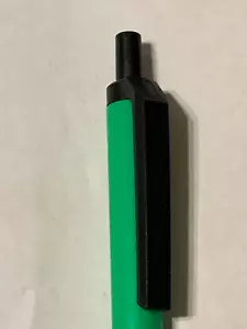 Vintage GREEN MUENCH SERVICE ILLINOIS Advertising Ballpoint Pen As Is NO INK - Picture 1 of 5