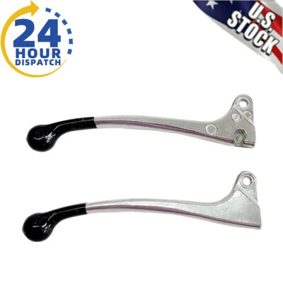Pair Clutch Brake Handle Lever Set For HONDA CL70 SL70 XL70 XR75 CB100/125/175 - Image 1 of 4