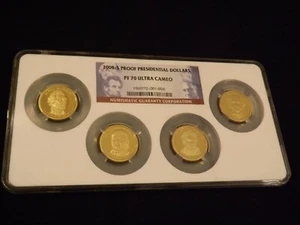 2008-S Presidents 4 Coin Set NGC PF 70 - Picture 1 of 2