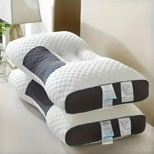 Orthopedic Neck Traction Pillow for Shoulder Neck Pain Relief Side Sleeper,Cervi - Picture 1 of 5