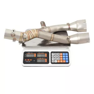 For BMW S1000XR 2020-2024 Exhaust Pipe Slip On Stock Muffler Tip Stainless Steel - Bild 1 von 7