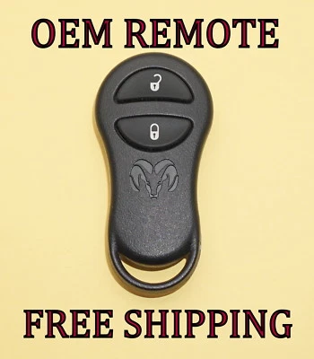 100% OEM 99 00 01 02 DODGE RAM VAN 1500 2500 3500 MANDO A DISTANCIA SIN LLAVE 56045191 Foto 1 de 2