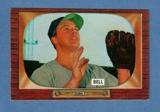 1955 Bowman Set Break #243- Gus Bell- REDLEGS- NEAR MINT to MINT or BETTER!!