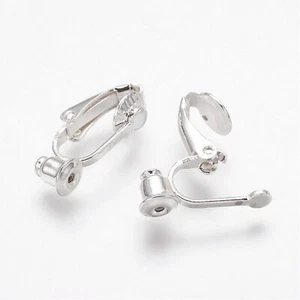 2 x Clip On Converter - Shiny Silver - Picture 1 of 1