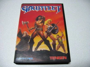 Gauntlet Sega Mega Drive MD Tengen Used Japan Import Boxed w/s Manual 1993 F/S - Picture 1 of 3