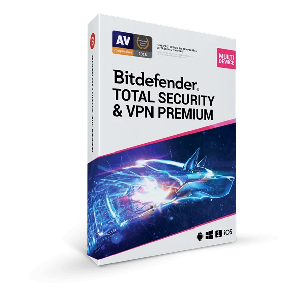 BitDefender Total Security 2019 per 1 Anno