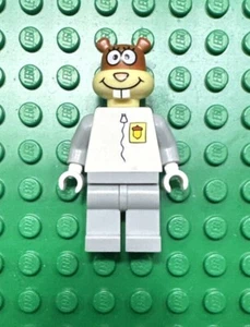 LEGO Sandy Cheeks Minifigure 3816 Spongebob Squarepants bob031 No Helmet! - Picture 1 of 2
