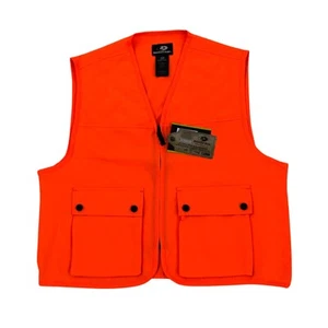 Mossy Oak Youth Size 2XL (18) Blaze Orange Hunting Vest Pockets High Visibility - Picture 1 of 21