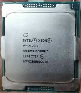 Intel Xeon W-2170B QS 2.5 G 14 Core 28 Thread LGA 2066 CPU Processor