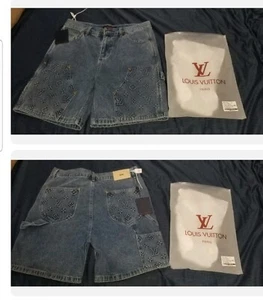 Louis Vuitton shorts size 34 - Picture 1 of 1