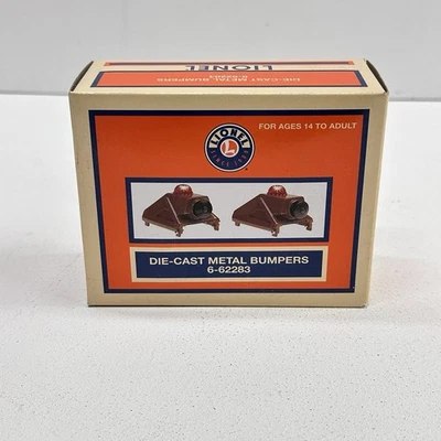 Lionel 62283 DOS parachoques iluminados de metal fundido a presión calibre O/027 Foto 1 de 4