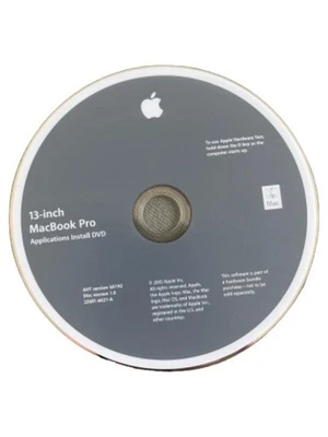 Apple MacBook Pro Applications Install DVD Mac OS X - Bild 1 von 2
