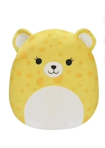 Squishmallows 12 Zoll Lexie der gelbe Gepard Plüschtier KellyToy Neu mit Etikett - Bild 1 von 4