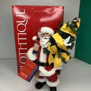 Dept. 56 Clothtique Possible Dreams Homecoming Santa Christmas Figurine New - Picture 1 of 18