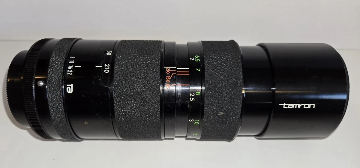 タムロンズームマクロ1:4.5 f:85~210mm + コムラ テルモア95Ⅱ