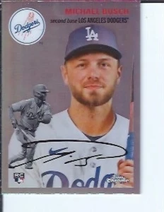 Michael Busch  2023  Topps Chrome Platinum  RC Refractor - Picture 1 of 1