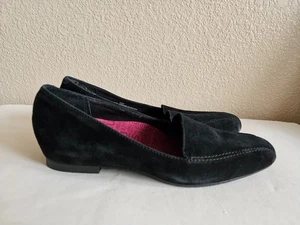 Neue Munro Diedre schwarze Wildlederschuhe. sz9SS.RT$150 - Bild 1 von 7