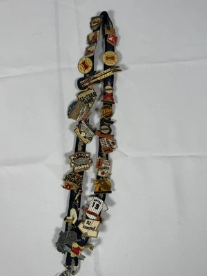 Vintage San Diego Padres Pin Collection Lanyard MLB Baseball All Star 70th 2003 - Image 1 of 4
